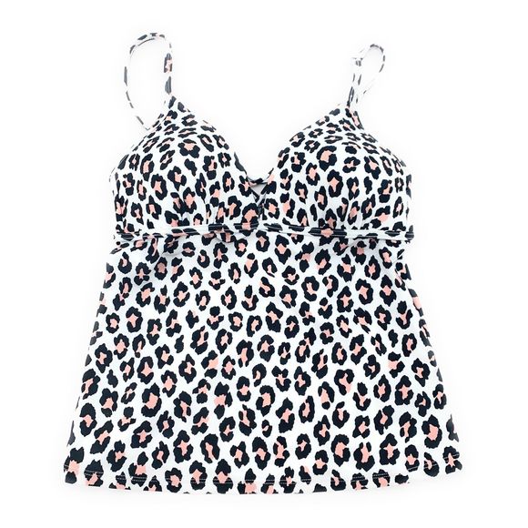 Hula Honey Other - Hula Honey Cheetah Swim Tankini NEW Large